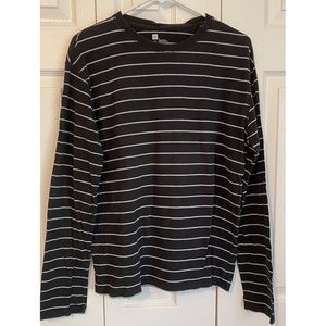 Mens striped sweatshirt